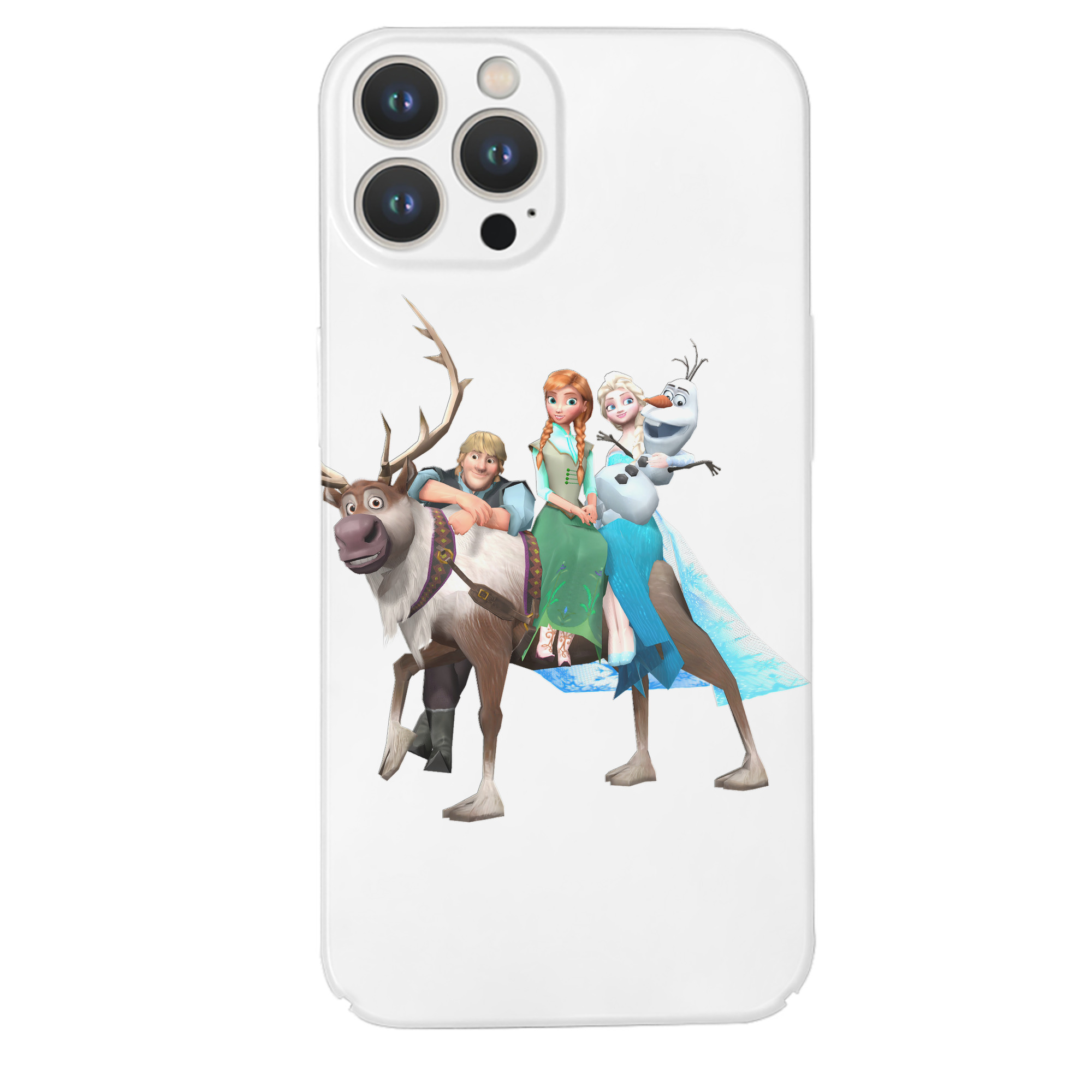 （画像用） アナと雪の女王 アンナ エルサ Frozen Anna Elsa 【iPhone 14シリーズ対応】ハードケース